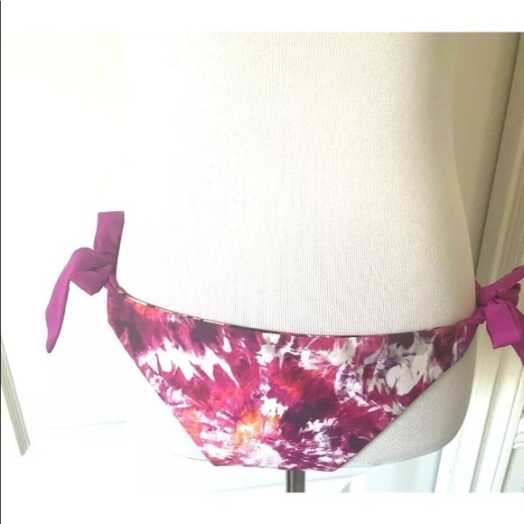 Womens Becca Beach Size Medium Bikini Swim Suit Set 2 Piece Padded Reversible - Picture 5 of 8